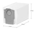 Praškasti vrećici za Roborock Qrevo Curv/Edge/P20 (3 kom)-Jednokratne vrećice za usisavač