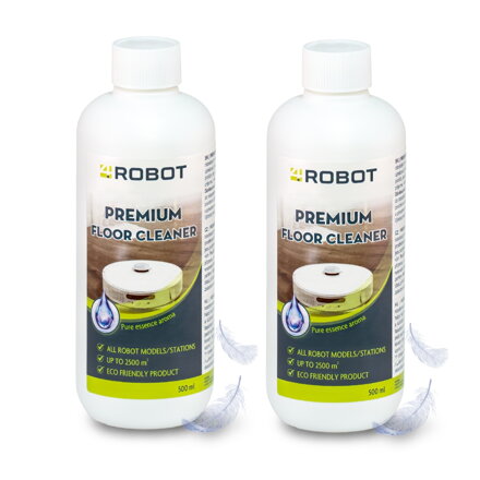 4Robot sredstvo za čišćenje robotskih usisavača s brisanjem – Pure essence 2x500ml
