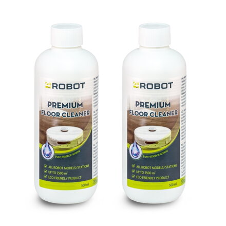 4Robot sredstvo za čišćenje robotskih usisavača s brisanjem – Pure essence 2x500ml